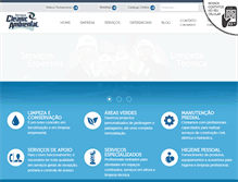 Tablet Screenshot of cleanic.com.br